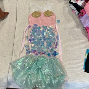 Mermaid Sequin Kids Dress